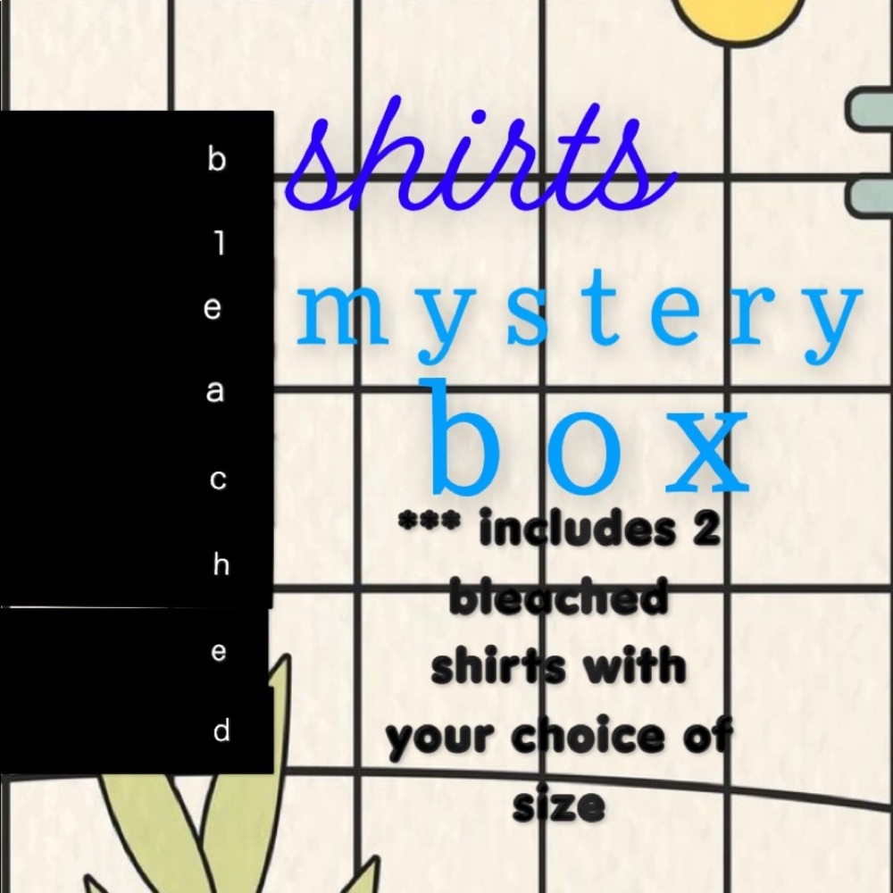 Bleached Shirt Mystery Box